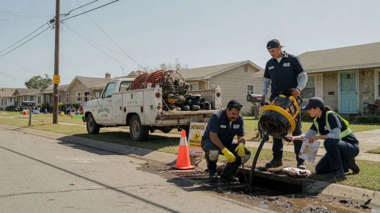 Drain Cleaning in Freeport, TX near me